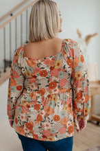Load image into Gallery viewer, SP24- Fall For Florals Babydoll Top (Reg &amp; Curvy)
