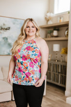 Load image into Gallery viewer, 111 NORTH- Festival Season Floral Halter Tank
