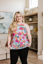 Load image into Gallery viewer, 111 NORTH- Festival Season Floral Halter Tank
