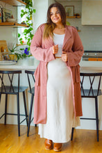 Load image into Gallery viewer, SP24- MITTOSHOP- First Day of Spring Jacket in Dusty Mauve
