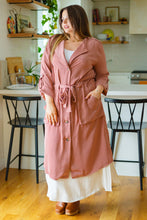 Load image into Gallery viewer, SP24- MITTOSHOP- First Day of Spring Jacket in Dusty Mauve
