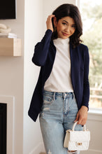 Load image into Gallery viewer, SP24- ONE ELEVEN NORTH- Overqualified Mock Neck Cap Sleeve Top
