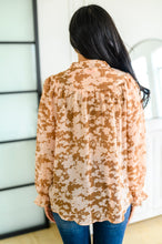 Load image into Gallery viewer, SP24- Floral Ties Top in Taupe
