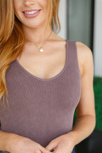 Load image into Gallery viewer, YALETE- Fundamentals Ribbed Seamless Reversible Tank in Brown
