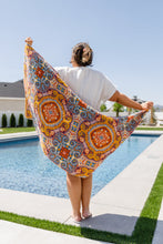 Load image into Gallery viewer, THE GOOD GYPSY- Luxury Beach Towel in Boho Medallions
