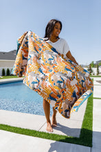 Load image into Gallery viewer, THE GOOD GYPSY- Luxury Beach Towel in Bird of Paradise
