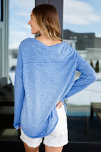Load image into Gallery viewer, VERY J- Gently Down the Stream Long Sleeve Top
