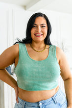 Load image into Gallery viewer, SP24- Get On My Level Cropped Cami in Mint
