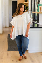 Load image into Gallery viewer, Giving In V Neck Spliced Top (Reg &amp; Curvy)
