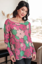 Load image into Gallery viewer, SP24- Haptics- Group Chat Floral Top
