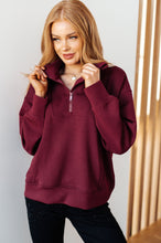 Load image into Gallery viewer, SP24- RAE MODE- Handle That Half Zip Pullover
