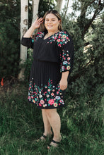 Load image into Gallery viewer, Happy To See You Floral Embroidered Dress (Reg &amp; Curvy)
