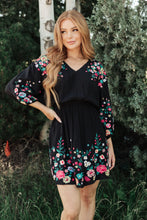Load image into Gallery viewer, Happy To See You Floral Embroidered Dress (Reg &amp; Curvy)
