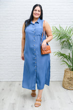 Load image into Gallery viewer, COZY CASUAL- Harper Button Front Dress
