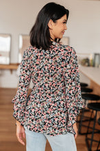 Load image into Gallery viewer, SP24- SEW IN LOVE- Have It All Angel Sleeve Top in Black Floral
