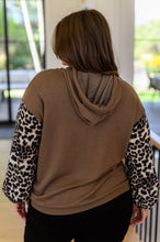 Load image into Gallery viewer, Here And There Leopard Print Hoodie (Reg &amp; Curvy)
