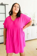 Load image into Gallery viewer, Here for a Moment V-Neck Dress

