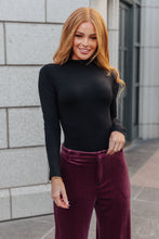 Load image into Gallery viewer, SP24- Simple Situation Mock Neck Bodysuit (Reg &amp; Curvy)
