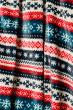 Load image into Gallery viewer, SP24- Holiday Fleece Blanket in Sweater Knit
