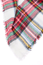 Load image into Gallery viewer, SP24- AVENUE SHOPS- Holiday Plaid Scarf
