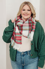 Load image into Gallery viewer, SP24- AVENUE SHOPS- Holiday Plaid Scarf
