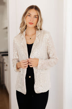 Load image into Gallery viewer, SP24- I Know You&#39;re Busy Sequin Blazer (Reg &amp; Curvy)
