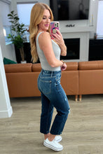 Load image into Gallery viewer, JUDY BLUE - Whitney High Rise Distressed Wide Leg Crop Jeans (Sizes 0-24)
