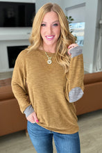 Load image into Gallery viewer, SP24- Textured Top with Elbow Patches in Camel
