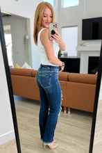 Load image into Gallery viewer, JB -Sloane Mid Rise Heavy Destroyed Straight Jeans
