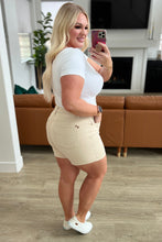 Load image into Gallery viewer, Greta High Rise Garment Dyed Shorts in Bone- JUDY BLUE

