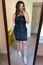 Load image into Gallery viewer, JB *Arlo* Denim Overall Dress
