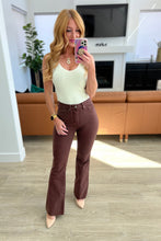 Load image into Gallery viewer, JB Sienna High Rise Control Top Flare Jeans in Espresso (Sizes 0-24)
