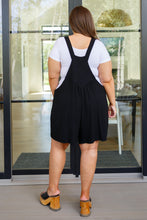 Load image into Gallery viewer, JODIFUL- I Want You Back Linen Blend Shortall&#39;s in Black
