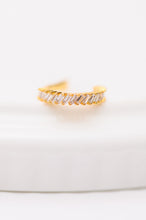 Load image into Gallery viewer, Waterproof, No Tarnish, In This Together Gold Ear Cuff Set
