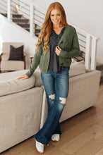 Load image into Gallery viewer, BFD-Climbing Vine Cable Knit Cardigan in Green (Reg &amp; Curvy)
