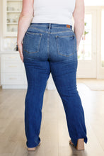 Load image into Gallery viewer, *RESTOCKED* JB Josephine Mid Rise Raw Hem Bootcut Jeans
