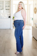 Load image into Gallery viewer, *RESTOCKED* JB Josephine Mid Rise Raw Hem Bootcut Jeans
