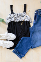 Load image into Gallery viewer, SP24- Julie Flounce Detail Tank
