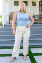 Load image into Gallery viewer, SP24- Just One More Ribbed Tank in Light Blue
