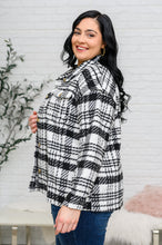 Load image into Gallery viewer, W23 Kate Plaid Jacket in Black &amp; White (Reg &amp; Curvy)
