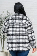 Load image into Gallery viewer, W23 Kate Plaid Jacket in Black &amp; White (Reg &amp; Curvy)
