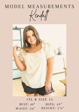 Load image into Gallery viewer, Tippy Top Ribbed Knit Henley (Reg &amp; Curvy)
