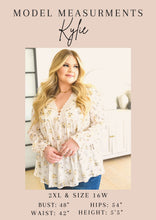 Load image into Gallery viewer, Let's Go Boho Floral Babydoll Top
