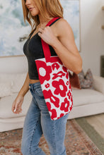 Load image into Gallery viewer, SP24- Lazy Daisy Knit Bag in Red
