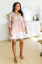 Load image into Gallery viewer, Let's Go Boho Floral Babydoll Top
