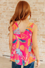 Load image into Gallery viewer, WHITE BIRCH- Love Me Like You Do Floral Sleeveless Blouse
