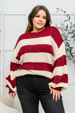 Load image into Gallery viewer, Lucky Strike Top In Burgundy
