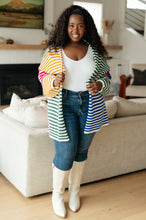 Load image into Gallery viewer, SP24- Marquee Lights Striped Cardigan (Reg &amp; Curvy)
