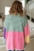 Load image into Gallery viewer, SP24- Marquee Lights Striped Cardigan (Reg &amp; Curvy)
