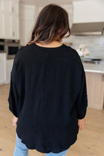 Load image into Gallery viewer, WHITE BIRCH- Midnight in Manhattan V-Neck Blouse
